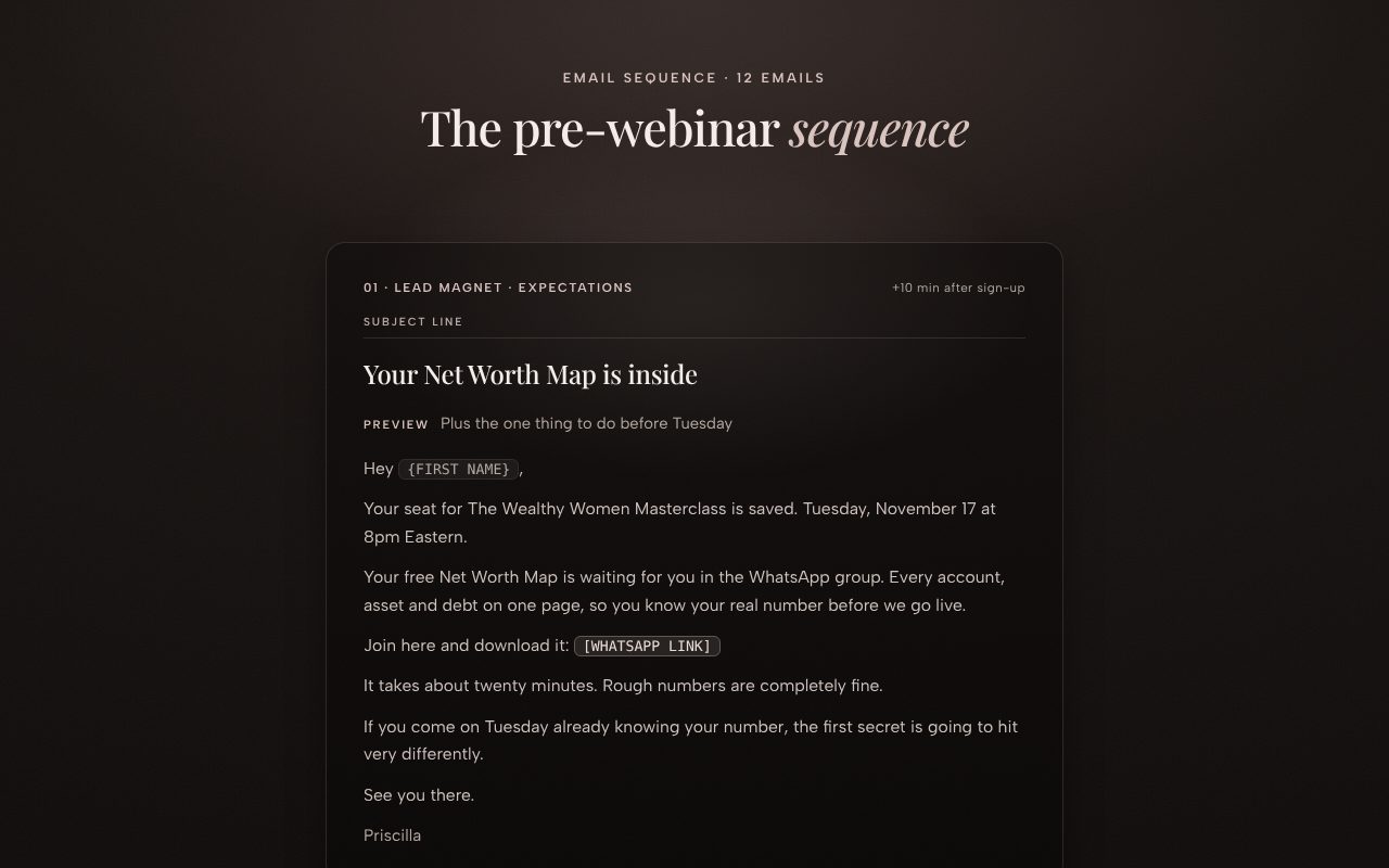 Pre-webinar preview